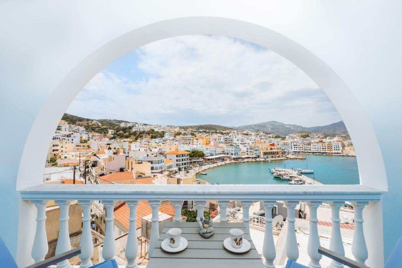 Gorgona Blue Studiο Leilighet Kárpathos Eksteriør bilde
